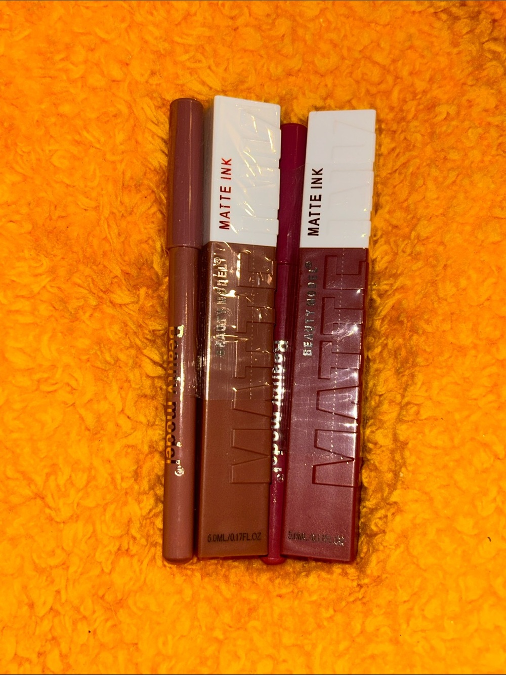 Matte Ink Liquid Lipstick & Liner Set - Mauve Pink